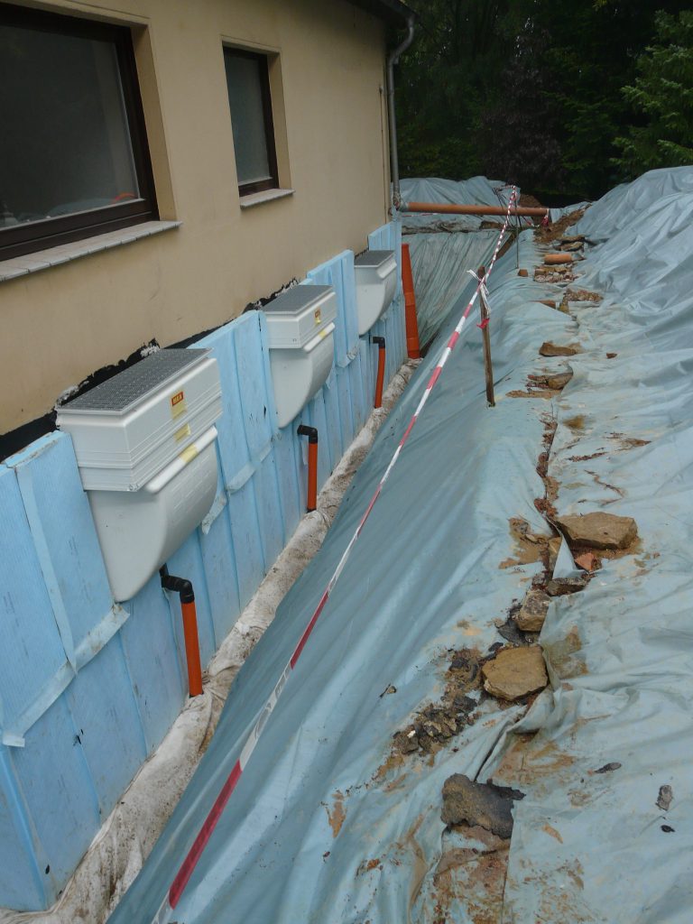 Drainage Bauleitung Trawny